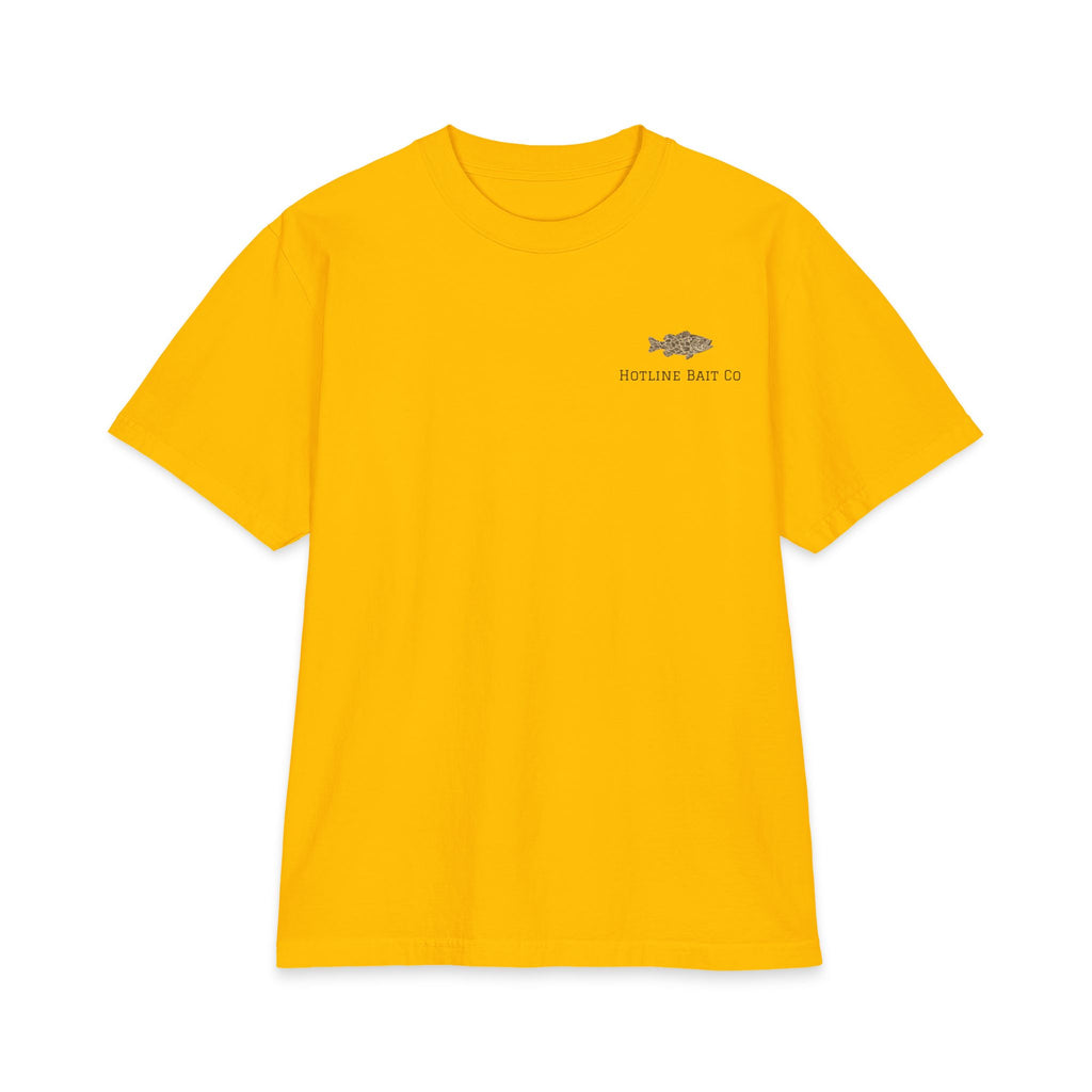Hotline Bait Co. Labrador T-Shirt — Vintage Fishing Dog Tee