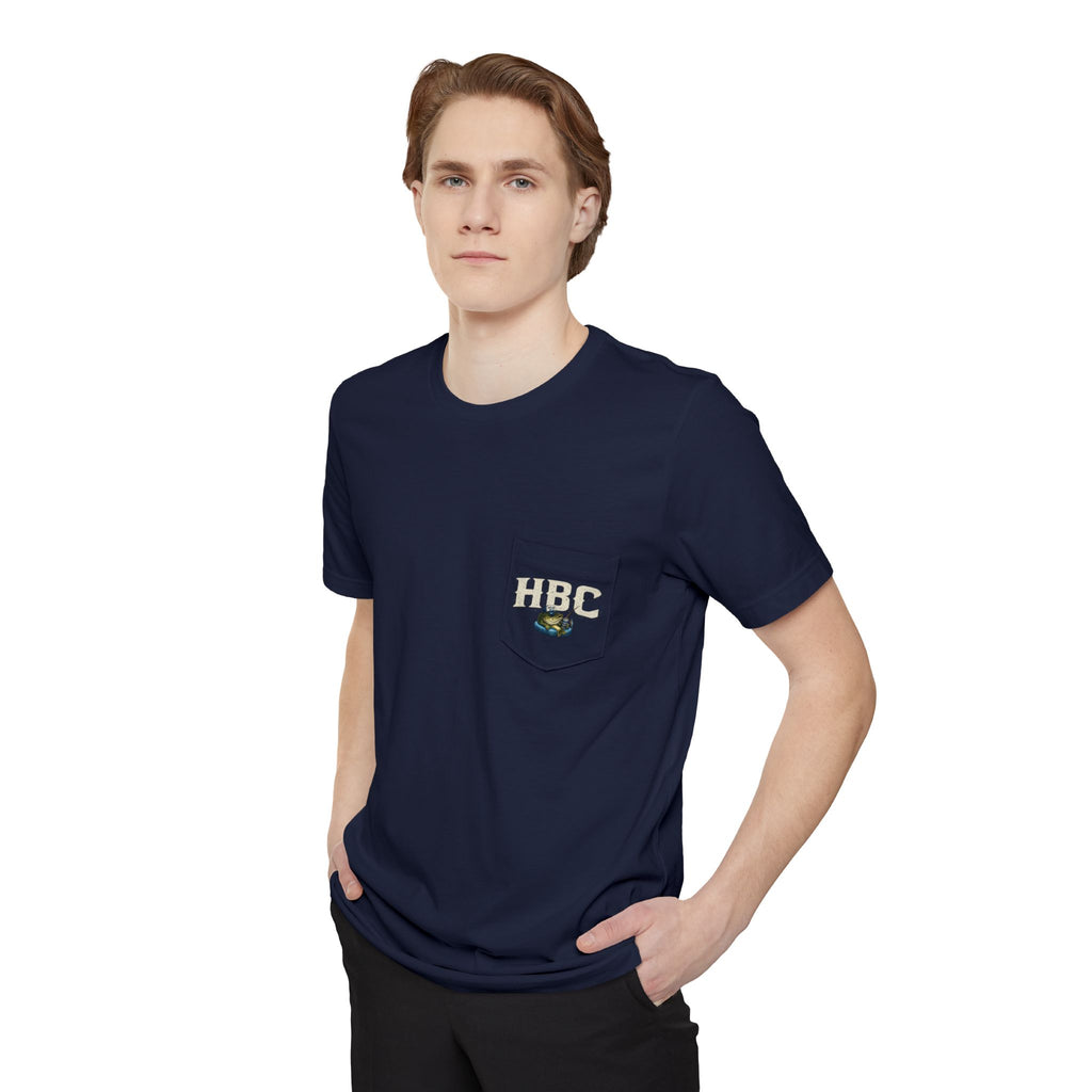 Hotline Bait Co. Pocket T-Shirt — Fishing Graphic Tee