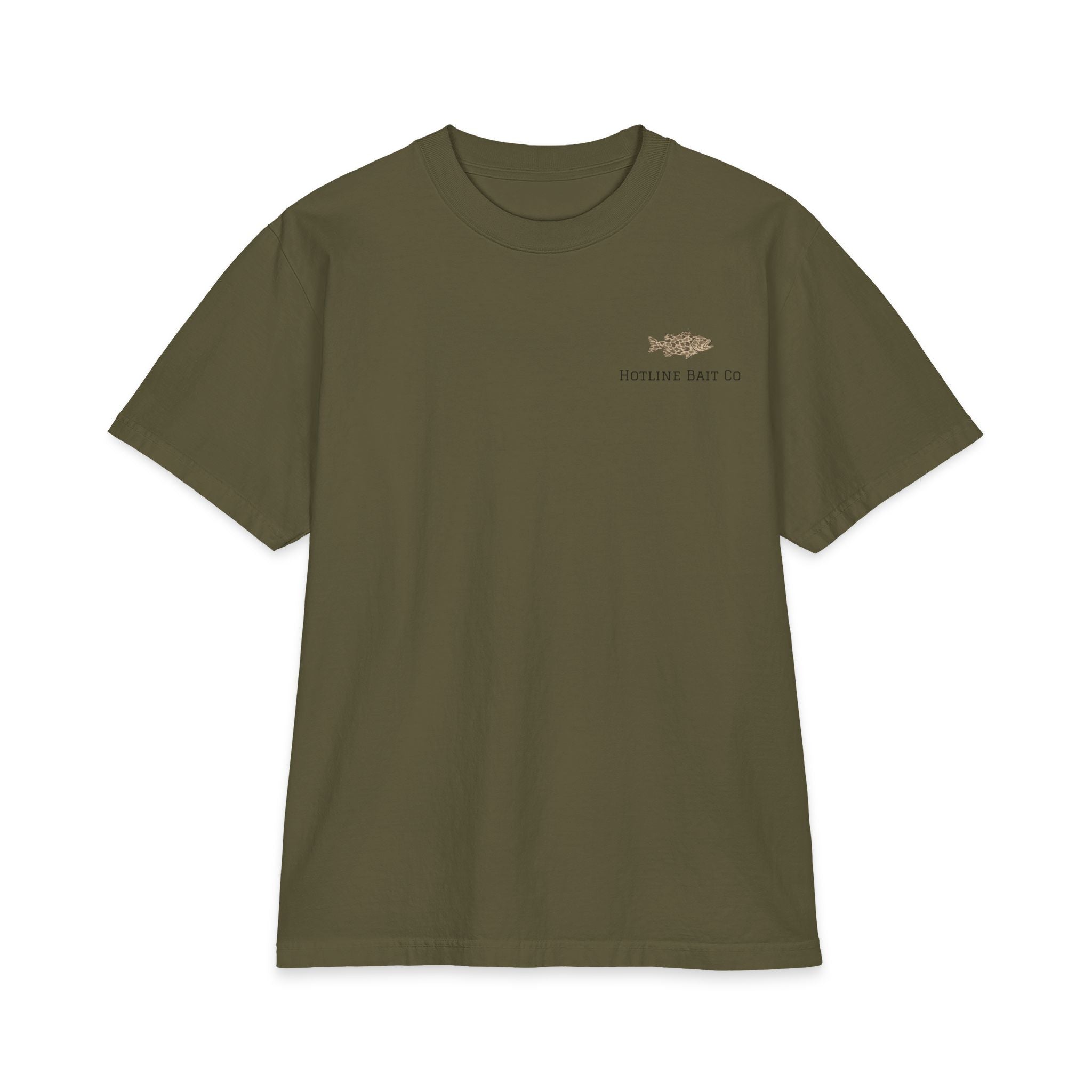 Hotline Bait Co. Labrador T-Shirt — Vintage Fishing Dog Tee