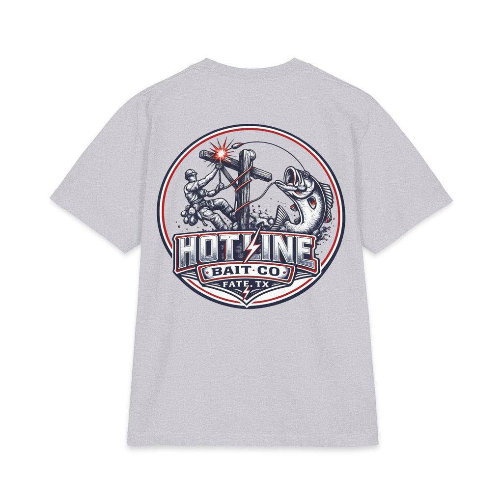 Patriotic Bass Tee — Hotline Bait Co. Fishing T-Shirt
