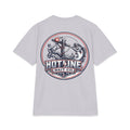 Patriotic Bass Tee — Hotline Bait Co. Fishing T-Shirt