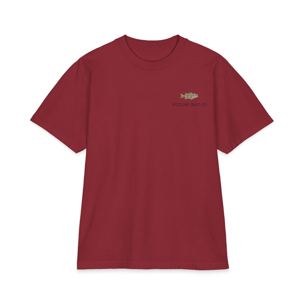 Hotline Bait Co. Labrador T-Shirt — Vintage Fishing Dog Tee