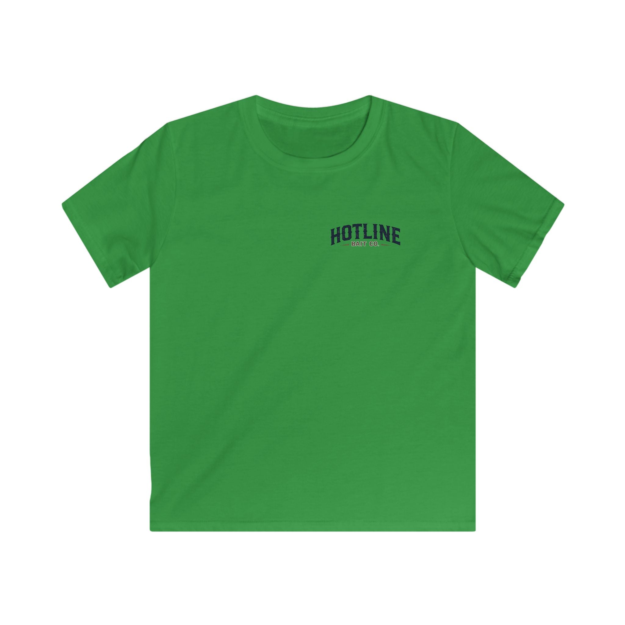 Kids Tee — 'Hotline Bait Co.' Fishing Graphic Shirt
